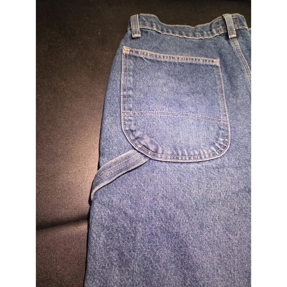 Vintage Polo Jeans Co Ralph Lauren Carpenter Denim Shorts Mens 32 Y2K 90s Jorts